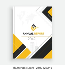 Professional Annual Report Layout Template for Success