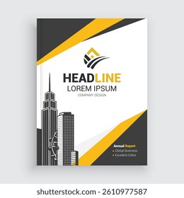 Professional Annual Report Layout Template for Success