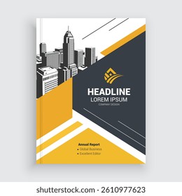 Professional Annual Report Layout Template for Success