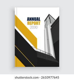 Professional Annual Report Layout Template for Success