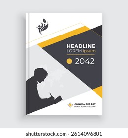 Professional Annual Report Layout Template for Success