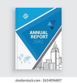 Professional Annual Report Layout Template for Success
