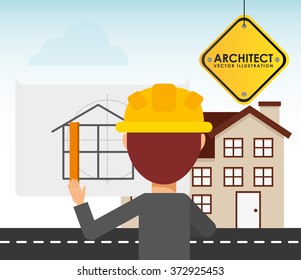 professional architect design, vector illustration eps10 graphic 