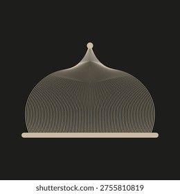 Professional architectural domes. Detailed Vector artworks. Sophisticated cupola structures. Sophisticated architectural exterior. EPS 10.
