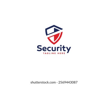 Professional Artificial Intelligence Protection Shield Security Logo Design Vector Template, Digital Safety Emblems