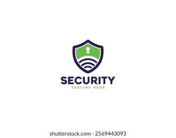 Professional Artificial Intelligence Protection Shield Security Logo Design Vector Template, Digital Safety Emblems