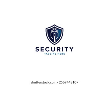 Professional Artificial Intelligence Protection Shield Security Logo Design Vector Template, Digital Safety Emblems