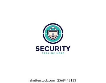 Professional Artificial Intelligence Protection Shield Security Logo Design Vector Template, Digital Safety Emblems