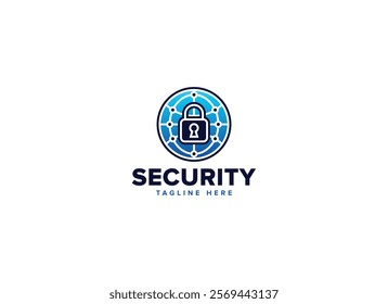 Professional Artificial Intelligence Protection Shield Security Logo Design Vector Template, Digital Safety Emblems