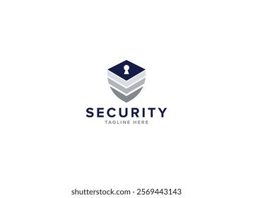 Professional Artificial Intelligence Protection Shield Security Logo Design Vector Template, Digital Safety Emblems