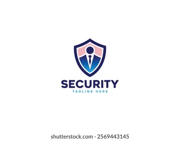 Professional Artificial Intelligence Protection Shield Security Logo Design Vector Template, Digital Safety Emblems