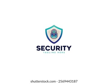 Professional Artificial Intelligence Protection Shield Security Logo Design Vector Template, Digital Safety Emblems