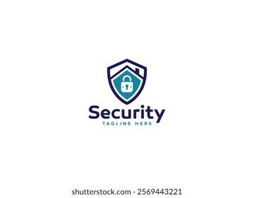 Professional Artificial Intelligence Protection Shield Security Logo Design Vector Template, Digital Safety Emblems