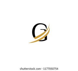 Professional Artistic Elegant Monogram Swoosh Letter G Logo Design