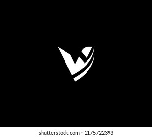 Professional Artistic Monogram Swoosh Letter V Logo Design