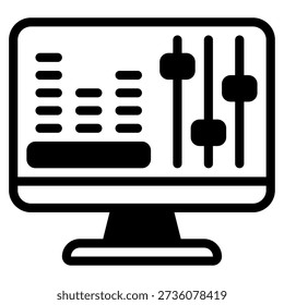 Professional audio mixer for content creation and production.