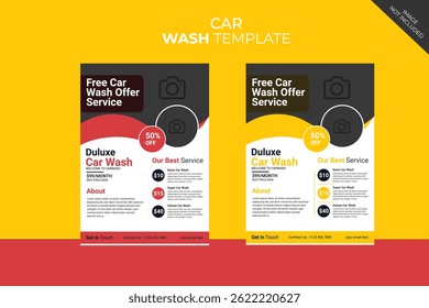 Professional Auto Detailing Flyer Design