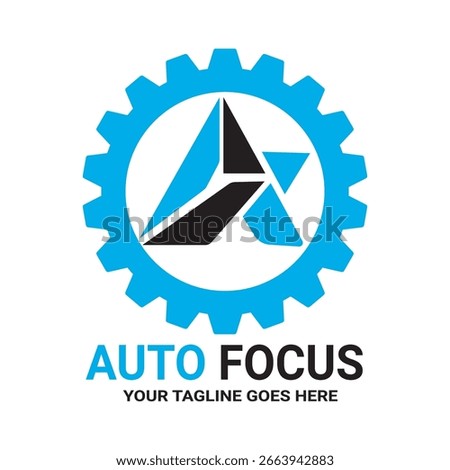 Professional Auto Focus Logo for Car Service and Engineering