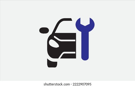 Professional auto mechanic working on the undercarriage of a car Diligence attention