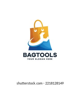 Professional Bag Tools Logo Icon Design