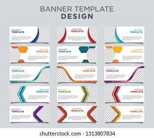 Professional Banner Template Set Vol 3 White Background