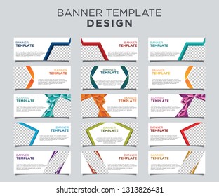 Professional Banner Template Set Vol 4 Dark White Background