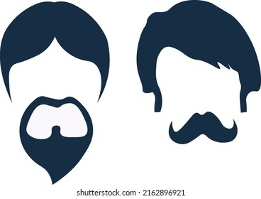 gráfico vectorial de icono de barbería profesional