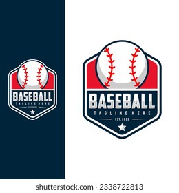 Professional baseball template logo design for baseball club
