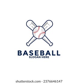 professional baseball template logo design, baseball logo vector icon