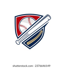 professional baseball template logo design, baseball logo vector icon