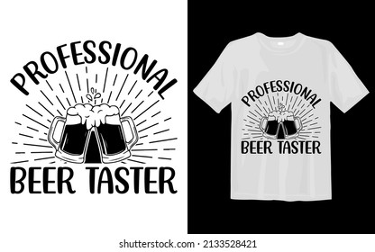 Professional beer taster svg t shirt