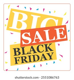 Projeto profissional Black Friday para post de mídia social com um modelo consistente para ofertas comerciais e um fundo elegante