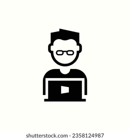 professional black icon, isolated icon in light background, perfect for website, blog, logo, graphic design, social media, UI, mobile app