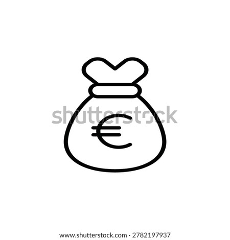 Professional black vector icon representing a stack of British Pound (GBP) banknotes. This minimalist currency symbol is perfect for high-conversion financial app interfaces, banking websites, investment portfolios, and commercial economic reports.