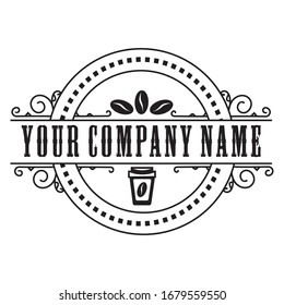 logotipo café vintage para su empresa