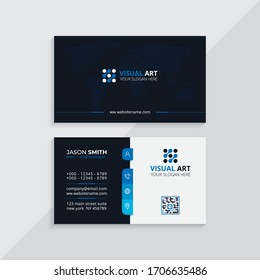 Professional Blue Business Card Template