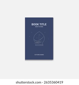 Plantilla de diseño de portada de libro de Profesional