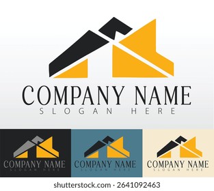 A professional branding logo for real estate business.