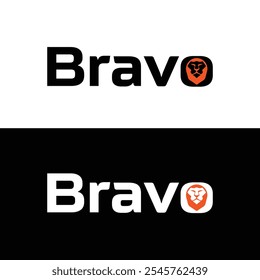 Professional Bravo Logo Vector Template.