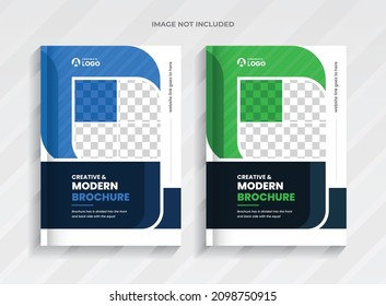 Professional business brochure cover design theme template. abstract colorful creative and modern layout for multipurpose use