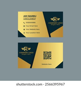 Professional Business Card for Company
