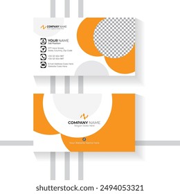 Professional Business Card Design, Colourfull business card design template