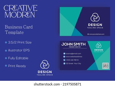 Professional Business Card Design High Quality, Perfect Size, Printable