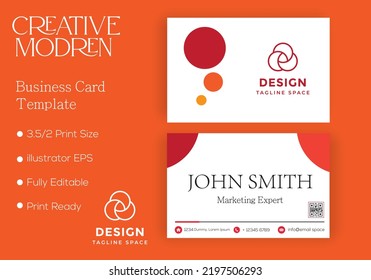 Professional Business Card Design High Quality, Perfect Size, Printable