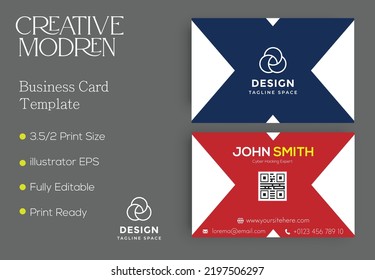 Professional Business Card Design High Quality, Perfect Size, Printable