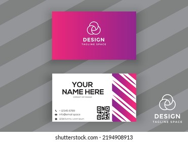 Professional Business Card Design, ID Card, Perfect Size, Printable