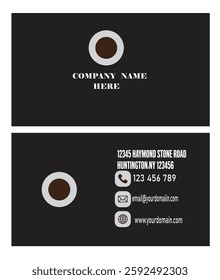 professional business card design in illustrate