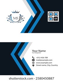 Professional Business Card Design in illustrator.