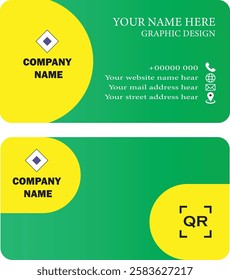 Professional Business Card Design in Illustrator.