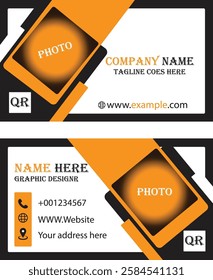 Professional Business Card Design in Illustrator.